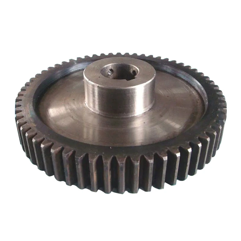 OEM Transmission Parts Forging Steel Spur Gear Ring and Pinion Gear Shaft