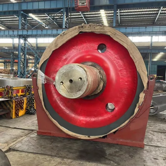 Large Diameter 3000mm Cast 4140 Support Roller for Cement Mill